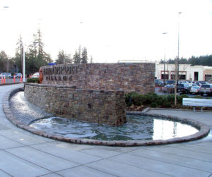 Bridgeport Village Fountain, architectural, complex formwork, concrete
