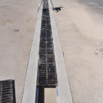 Port of Vancouver cast in place, Trench Drain, cast in place trench drain,