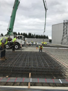 Bonneville power adminstration, bpa, 36000 square foot exterior concrete paving